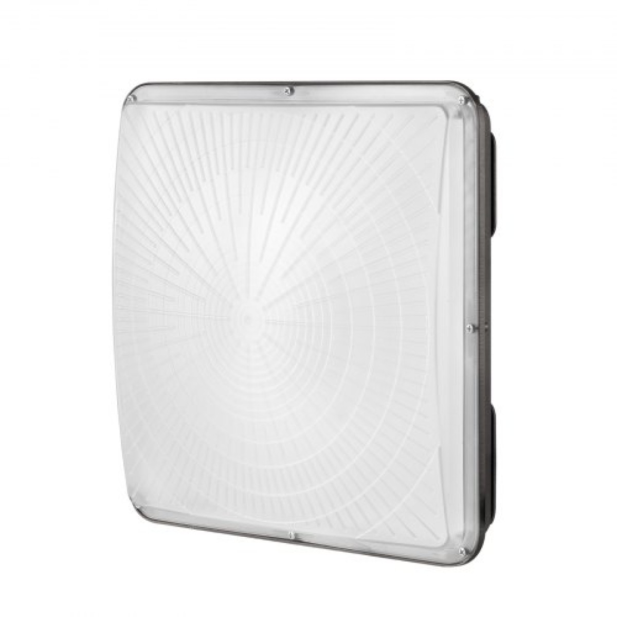 VEVOR LED Light Canopy, 150W, 16500LM 5000K Daylight Commercial Industrial Outdoor Canopy Light, 315mm x 315mm Επιφανειακή βάση Φωτισμός οροφής για βενζινάδικο Garage Street Shop Hotel, IP65