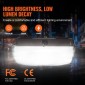 VEVOR LED Light Canopy, 150W, 16500LM 5000K Daylight Commercial Industrial Outdoor Canopy Light, 315mm x 315mm Επιφανειακή βάση Φωτισμός οροφής για βενζινάδικο Garage Street Shop Hotel, IP65