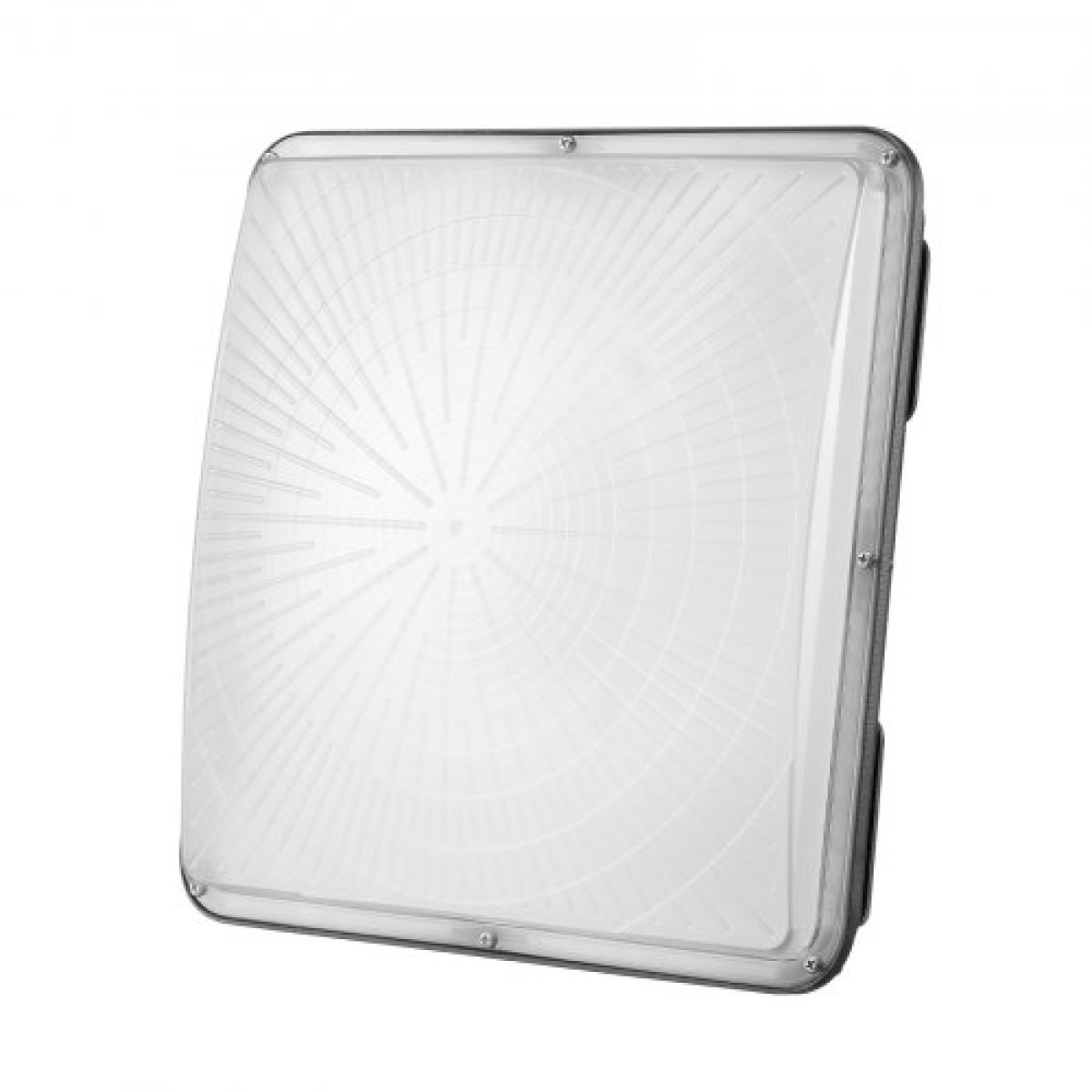 VEVOR LED Light Canopy, 150W, 16500LM 5000K Daylight Commercial Industrial Outdoor Canopy Light, 315mm x 315mm Επιφανειακή βάση Φωτισμός οροφής για βενζινάδικο Garage Street Shop Hotel, IP65