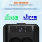 Ψυγείο αυτοκινήτου VEVOR, 12 Volt υποβραχιόνιο αυτοκινήτου Ψυγείο Ψυγείο, 15 L Μονοζωνική φορητή κατάψυξη, -4℉-68℉ Ρυθμιζόμενο εύρος, 12/24V DC και 100-240V AC συμπιεστής ψύκτη για εξωτερικούς χώρους, κάμπινγκ