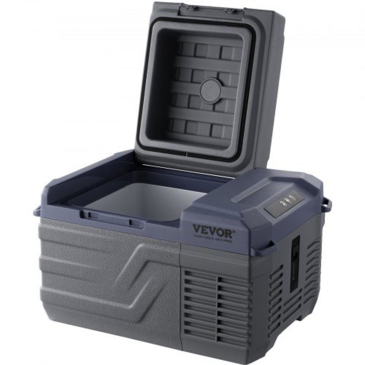Ψυγείο αυτοκινήτου VEVOR, Ψυγείο Αυτοκινήτου 12 Volt, Φορητός καταψύκτης 12 L Single Zone, -4℉-68℉ Ρυθμιζόμενο εύρος, 12/24V DC και 100-240V AC Compressor Cooler για εξωτερικούς χώρους, Camping, RV