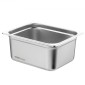 VEVOR 6 Pack Pans Hotel, 1/2 Size Anti-Jam Steam Pan, 0,8mm πάχος από ανοξείδωτο ατσάλι Επιτραπέζιο ταψί εστιατορίου, 6 ιντσών βαθύ εμπορικό επιτραπέζιο τηγάνι, τροφοδοσία αποθήκευσης τροφίμων, για βιομηχανικό και επιστημονικό