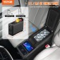 Ψυγείο αυτοκινήτου VEVOR, 12 Volt υποβραχιόνιο αυτοκινήτου Ψυγείο Ψυγείο, Μονόζωνη φορητή κατάψυξη 8 L, -4℉-68℉ Ρυθμιζόμενο εύρος, 12/24V DC και 100-240V AC συμπιεστής ψύκτη για εξωτερικούς χώρους, κάμπινγκ