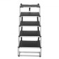 VEVOR Dog Stair for Cars Πτυσσόμενα σκαλοπάτια σκύλου 5 βημάτων Αλουμίνιο φορτία έως 68 κιλά
