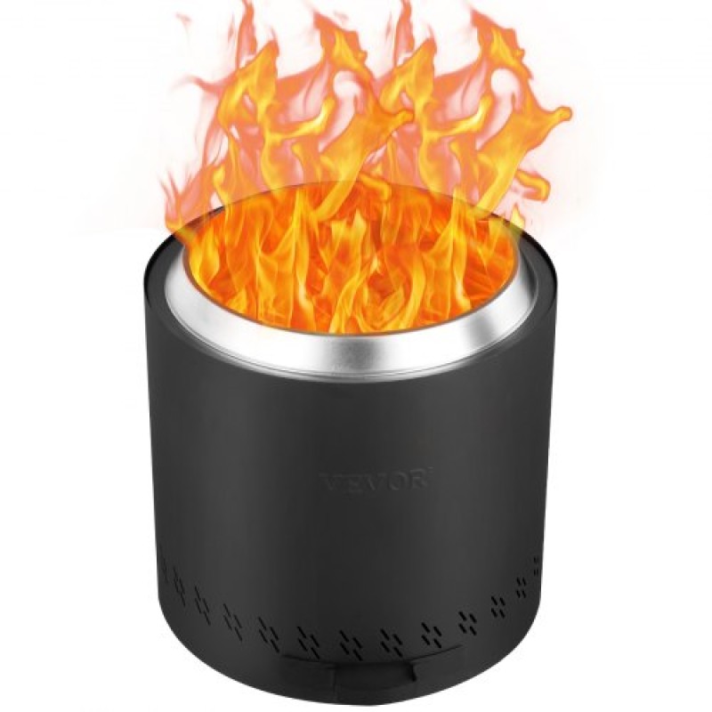 VEVOR Smokeless Fire Pit Stove Bonfire 40,1 cm Dia Wood Καύση από ανοξείδωτο ατσάλι