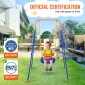 Σετ κούνιας VEVOR για πίσω αυλή, 3 σε 1 σετ κούνιας για νήπια με 4 σακούλες άμμου, πτυσσόμενη μεταλλική βάση, εύκολη συναρμολόγηση, σετ κούνιας εσωτερικού/εξωτερικού χώρου για παιδιά 3-6 ετών, νέους 6-10 ετών και εφήβους 10+