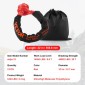 VEVOR Soft Shackle Synthetic Recovery Rope 2PCS 1,3x56 cm 20 Ton Break Strength