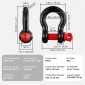 VEVOR 4 Pack 15,9 χλστ. Δακτύλιος Δακτύλιος με 19 χιλ. Βιδωτός πείρος 13 Τόνων Αντοχή θραύσης