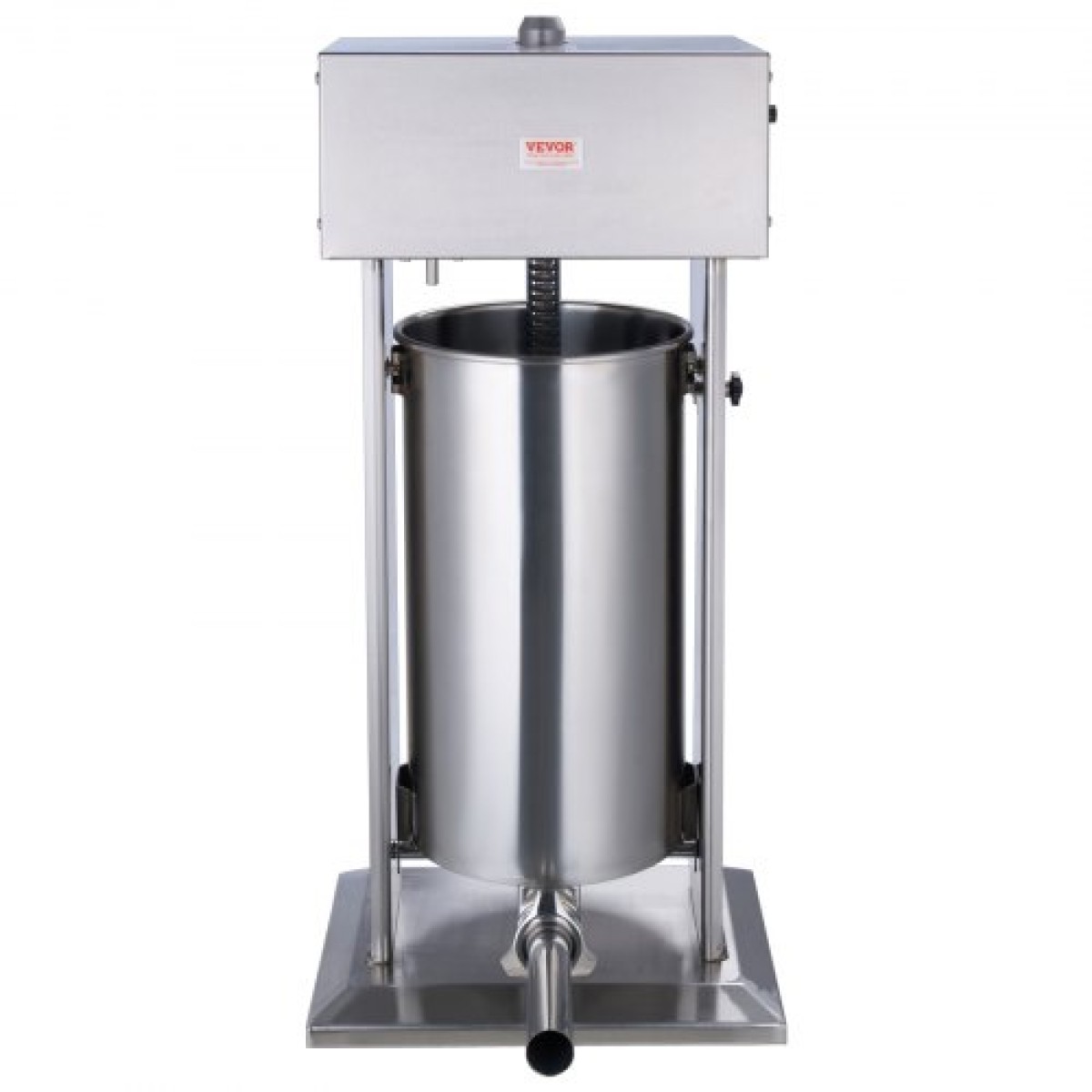 VEVOR Electric Sausage Stuffer, 25 L / 55 LBS Vertical Meat Stuffer, Motor 400W, Stepless Speed ​​Control and Foot Pedal, κατασκευασμένο από ανοξείδωτο ατσάλι 304 ποιότητας τροφίμων, 5 σωλήνες γέμισης για το σπίτι, επαγγελματικό