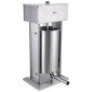 VEVOR Electric Sausage Stuffer, 25 L / 55 LBS Vertical Meat Stuffer, Motor 400W, Stepless Speed ​​Control and Foot Pedal, κατασκευασμένο από ανοξείδωτο ατσάλι 304 ποιότητας τροφίμων, 5 σωλήνες γέμισης για το σπίτι, επαγγελματικό