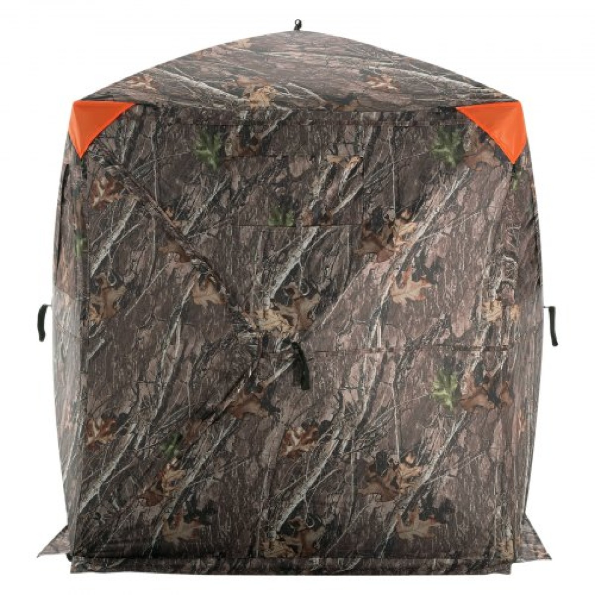 VEVOR Hunting Blind, 270° Ground Blind, 1-2 Person Pop Up Deer Blind για κυνήγι με τσάντα μεταφοράς, φορητή ελαστική σκηνή κυνηγιού, 3 οριζόντια παράθυρα για τη Τουρκία και το κυνήγι ελαφιού