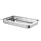 VEVOR 6 Pack Pans Hotel, Full Size Anti-Jam Steam Pan, 0,8mm πάχος από ανοξείδωτο ατσάλι Εστιατόριο Steam Pan, 2,5 ιντσών Deep Commercial Tags, Catering Storage Food Pan, for Industrial & Scientifi