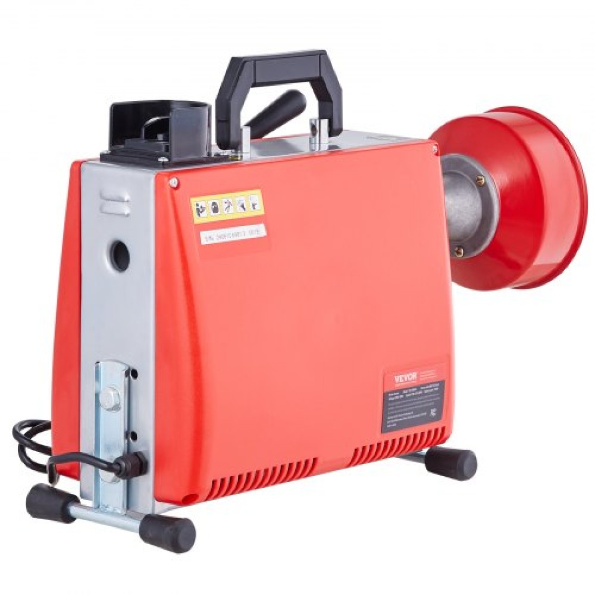Μηχανή καθαρισμού αποχέτευσης VEVOR 20m x 16mm 250W Sewer Snake Auger Manual Feed