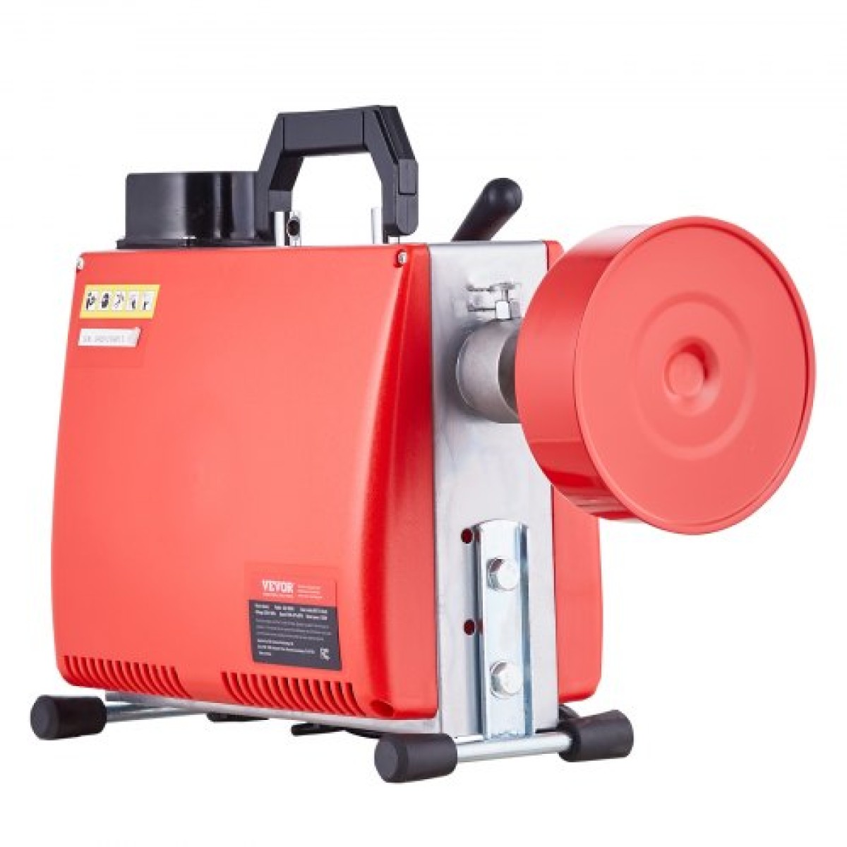 Μηχανή καθαρισμού αποχέτευσης VEVOR 20m x 16mm 250W Sewer Snake Auger Manual Feed
