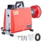 Μηχανή καθαρισμού αποχέτευσης VEVOR 20m x 16mm 250W Sewer Snake Auger Manual Feed