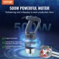 VEVOR Commercial Immersion Blender, 500W Heavy Duty μίξερ χειρός, 16 ιντσών Stepless μίξερ μεταβλητής ταχύτητας με λεπίδα από ανοξείδωτο χάλυβα, φορητό μίξερ πολλαπλών χρήσεων για σούπα, σάλτσες, πουρέ πατάτας, κρέμα