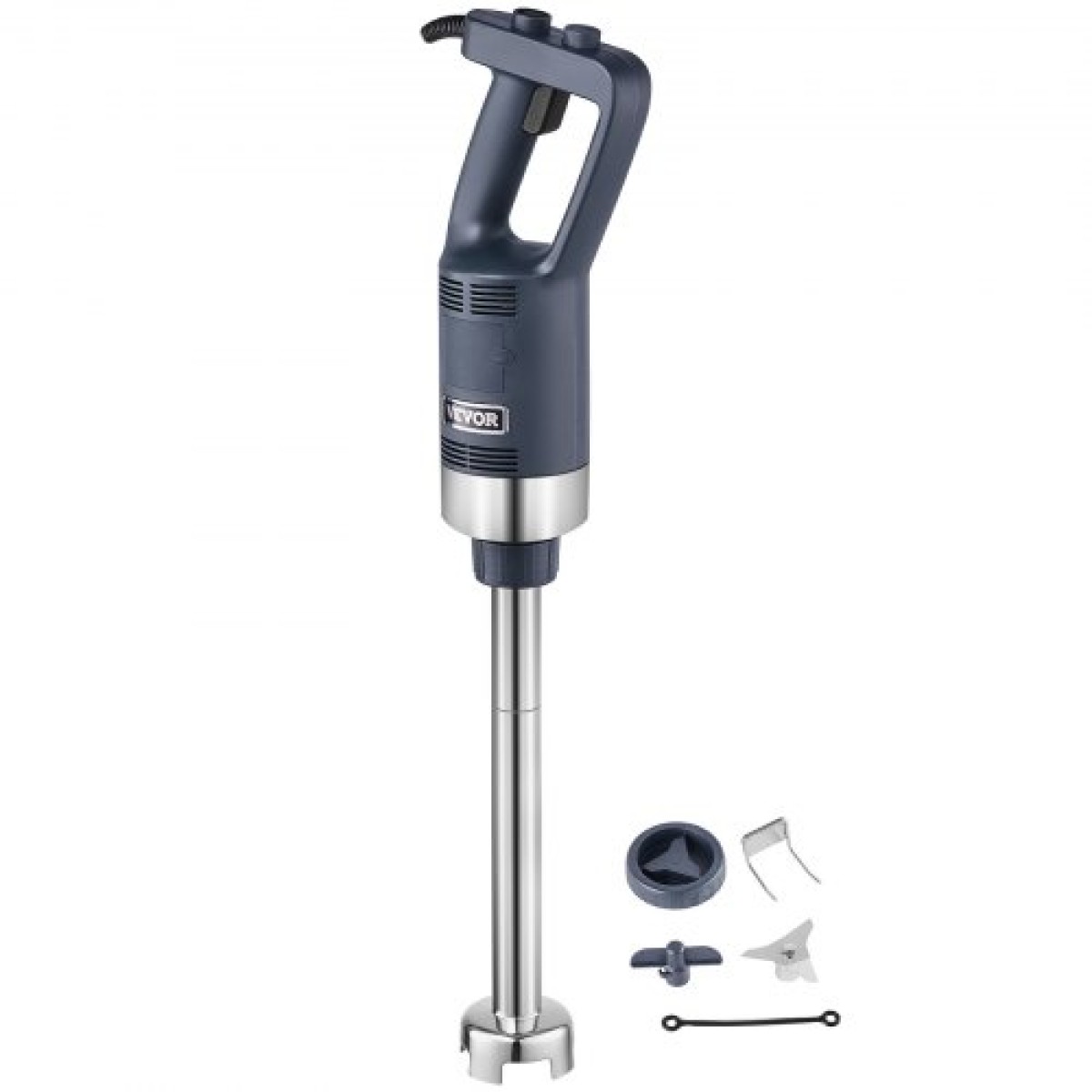 VEVOR Commercial Immersion Blender, 500W Heavy Duty μίξερ χειρός, 16 ιντσών Stepless μίξερ μεταβλητής ταχύτητας με λεπίδα από ανοξείδωτο χάλυβα, φορητό μίξερ πολλαπλών χρήσεων για σούπα, σάλτσες, πουρέ πατάτας, κρέμα