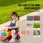 VEVOR Ride On Push Car για νήπια, Ηλικίες 1-3, Ride Racer, Sit to Stand Toddler Ride On Toy, Classic Kids Ride on Car with Music Steering, Horn & Under Seat Storage, Ride On Toy for Boys Girls