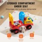 VEVOR Ride On Push Car για νήπια, Ηλικίες 1-3, Ride Racer, Sit to Stand Toddler Ride On Toy, Classic Kids Ride on Car with Music Steering, Horn & Under Seat Storage, Ride On Toy for Boys Girls