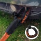VEVOR Soft Shackle Synthetic Recovery Rope 2PCS 1,3x56 cm 20 Ton Break Strength