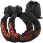VEVOR Soft Shackle Synthetic Recovery Rope 2PCS 1,3x56 cm 20 Ton Break Strength