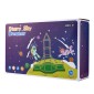 VEVOR Fort Building Kit for Kids, 140PCS Glow in The Dark STEM Building Toys, Εκπαιδευτικό δώρο για 4 5 6 7 8+ ετών Αγόρια & Κορίτσια Παιχνίδια κατασκευής σκηνής παιχνιδιού εσωτερικού χώρου με 96 ράβδους και 44 μπάλες
