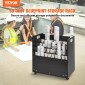 VEVOR Blueprint Storage Rack, 50 Slots Κινητό ντουλάπι αποθήκευσης Blueprint, Ξύλινο ρολό File Organizer Cart for Construction Plan Map Poster Architectural, Blueprint File Holiday for Home, Office, School