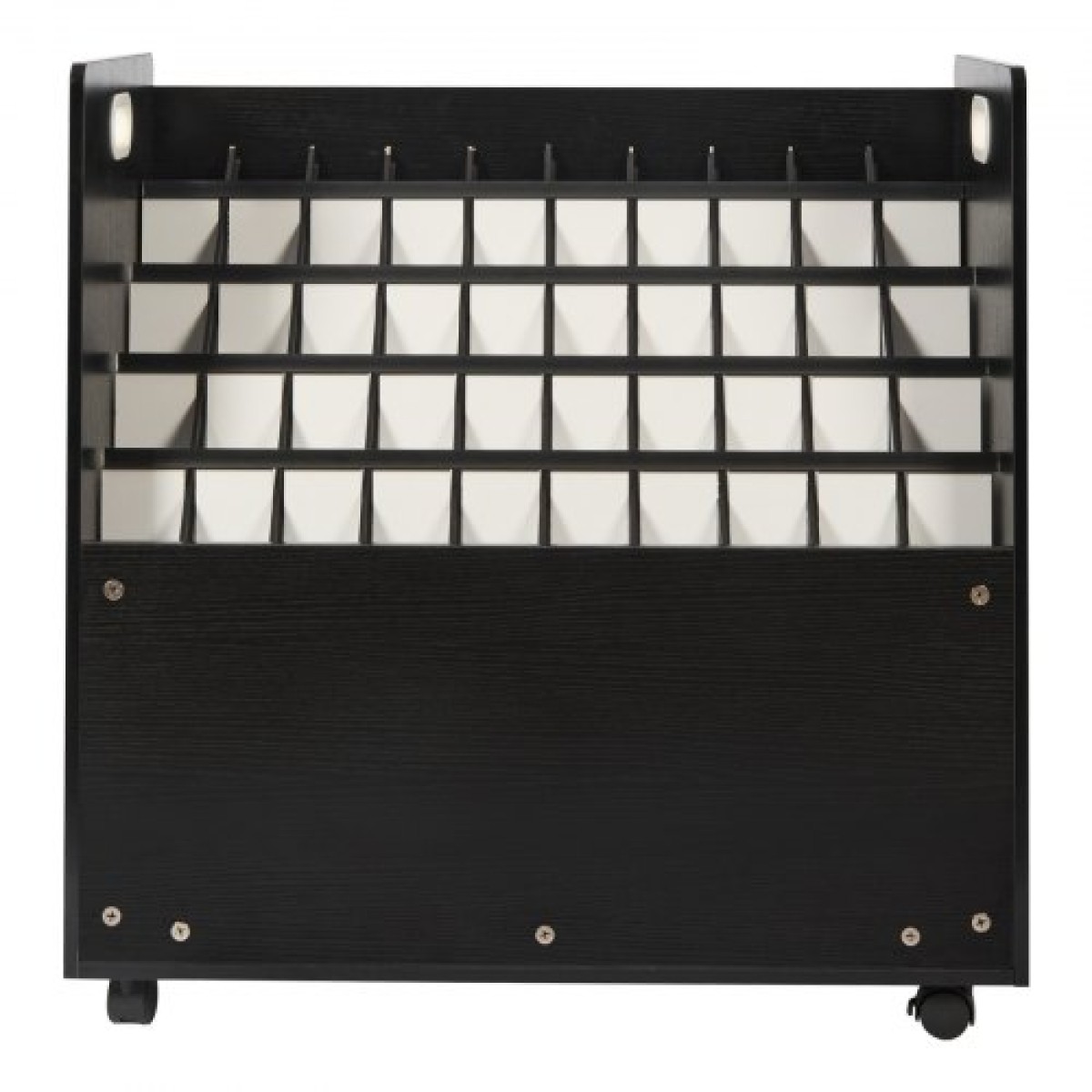 VEVOR Blueprint Storage Rack, 50 Slots Κινητό ντουλάπι αποθήκευσης Blueprint, Ξύλινο ρολό File Organizer Cart for Construction Plan Map Poster Architectural, Blueprint File Holiday for Home, Office, School
