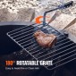 Δαχτυλίδι VEVOR Fire Pit, Ένθετο Fire Pit with Fire Ring, 40-In Outer/36-In Internal Diameter, 8,5 in Height, Carbon Steel Liner DIY Campfire Ring over/In-Ground, for Outdoor Camping, Bonfires