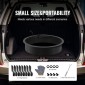 Δαχτυλίδι VEVOR Fire Pit, Ένθετο Fire Pit with Fire Ring, 40-In Outer/36-In Internal Diameter, 8,5 in Height, Carbon Steel Liner DIY Campfire Ring over/In-Ground, for Outdoor Camping, Bonfires