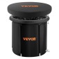 VEVOR Ice Bath Bath, 85 cm Long Cold Water Therapy Plunge Bath for Athletes, Φορητή εξωτερική πισίνα με βαρέλι πάγου για ανάκτηση, φουσκωτή πτυσσόμενη μπανιέρα 398L με κάλυμμα, παγοθήκη σπιτιού για ενήλικες