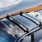 VEVOR Universal Roof Rack Crossbar Max 120,9 cm Ταιριάζει σε αυλακωτές πλαϊνές ράγες χωρίς διάκενο