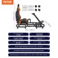 Βάση τροχού VEVOR Heavy Duty Racing για Logitech G923/G920/G29 Μέγιστο φορτίο 150 kg