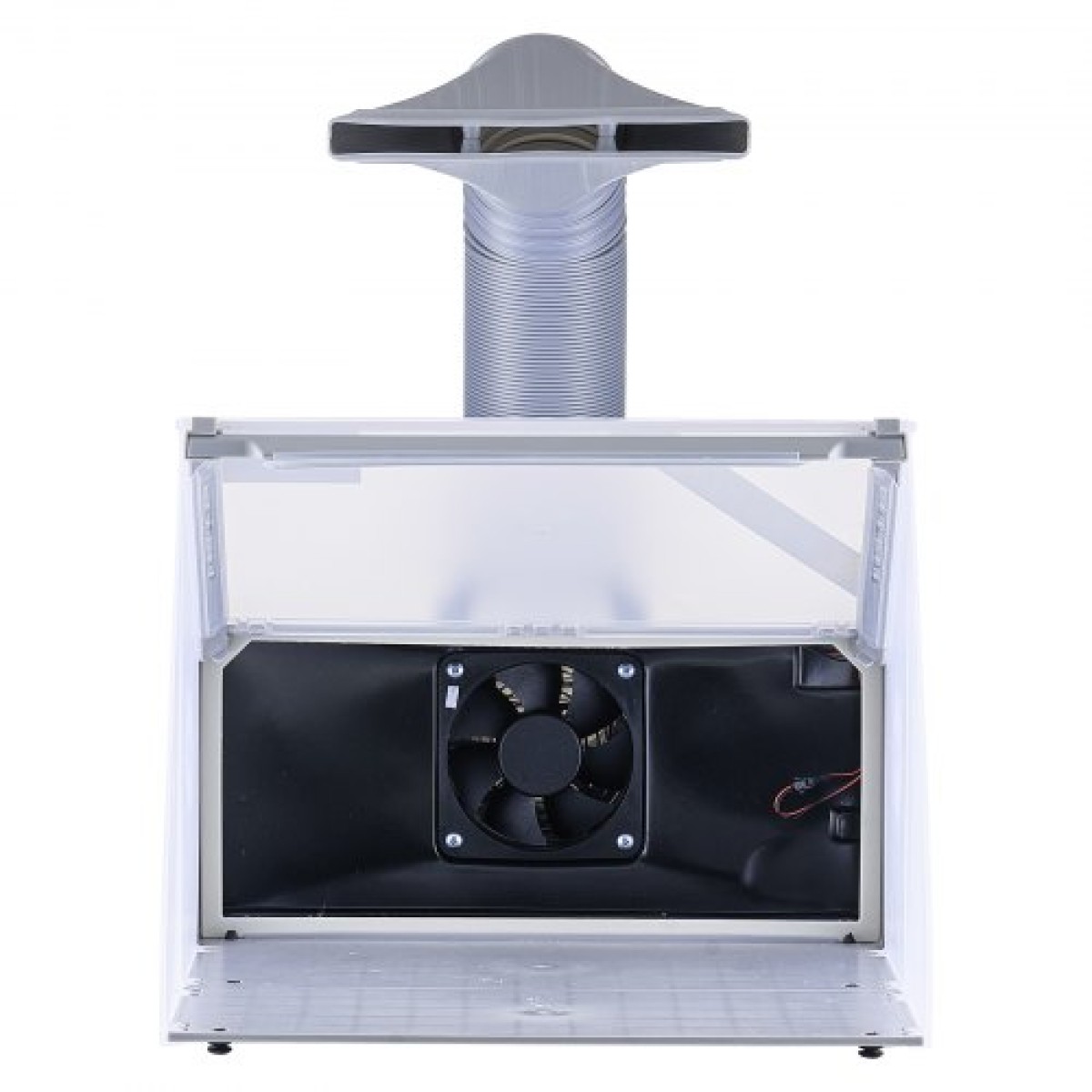 VEVOR Airbrush Booth Spray, Φορητό Hobby Airbrush Paint Booth Booth Kit με φώτα LED, ανεμιστήρας εξάτμισης και προέκταση σωλήνα εξάτμισης, θάλαμος βαφής Airbrush για ζωγραφική μοντέλων, τεχνών, χειροτεχνίας, κέικ