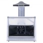 VEVOR Airbrush Booth Spray, Φορητό Hobby Airbrush Paint Booth Booth Kit με φώτα LED, ανεμιστήρας εξάτμισης και προέκταση σωλήνα εξάτμισης, θάλαμος βαφής Airbrush για ζωγραφική μοντέλων, τεχνών, χειροτεχνίας, κέικ