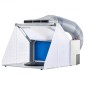 VEVOR Airbrush Booth Spray, Φορητό Hobby Airbrush Paint Booth Booth Kit με φώτα LED, ανεμιστήρας εξάτμισης και προέκταση σωλήνα εξάτμισης, θάλαμος βαφής Airbrush για ζωγραφική μοντέλων, τεχνών, χειροτεχνίας, κέικ