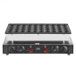 VEVOR Mini Dutch Pancake Maker, 50PCS 43mm Διάμετρος Dorayaki Baker Machine, 1700W Εμπορική ηλεκτρική ψησταριά Poffertjes, Αντικολλητικό ανοξείδωτο ατσάλι, Διπλός έλεγχος θερμοκρασίας & χρόνου, για οικιακή κουζίνα εστιατόριο
