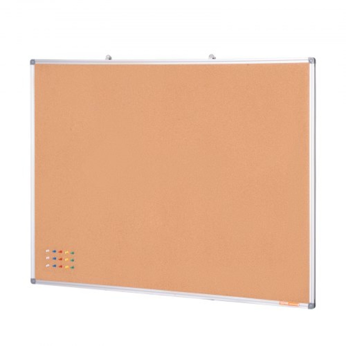 VEVOR 48"x36" μεγάλη σανίδα από φελλό – Επιτοίχιος πίνακας ανακοινώσεων με καρφίτσα – Ιδανική για σχολείο, σπίτι, γραφείο