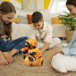 VEVOR Τηλεχειριστήριο ρομπότ παιχνίδι σκύλου, 2,4 GHz RC Dog Προγραμματιζόμενο Έξυπνο Διαδραστικό Ρομποτικό Ζώο για παιδιά με Λειτουργία Παρακολούθησης, Έλεγχο αφής & Φωνητικό έλεγχο, Τραγούδι Χορευτικό RC Stunt Toy για Ηλικίες 3+ Αγόρια Κορίτσια