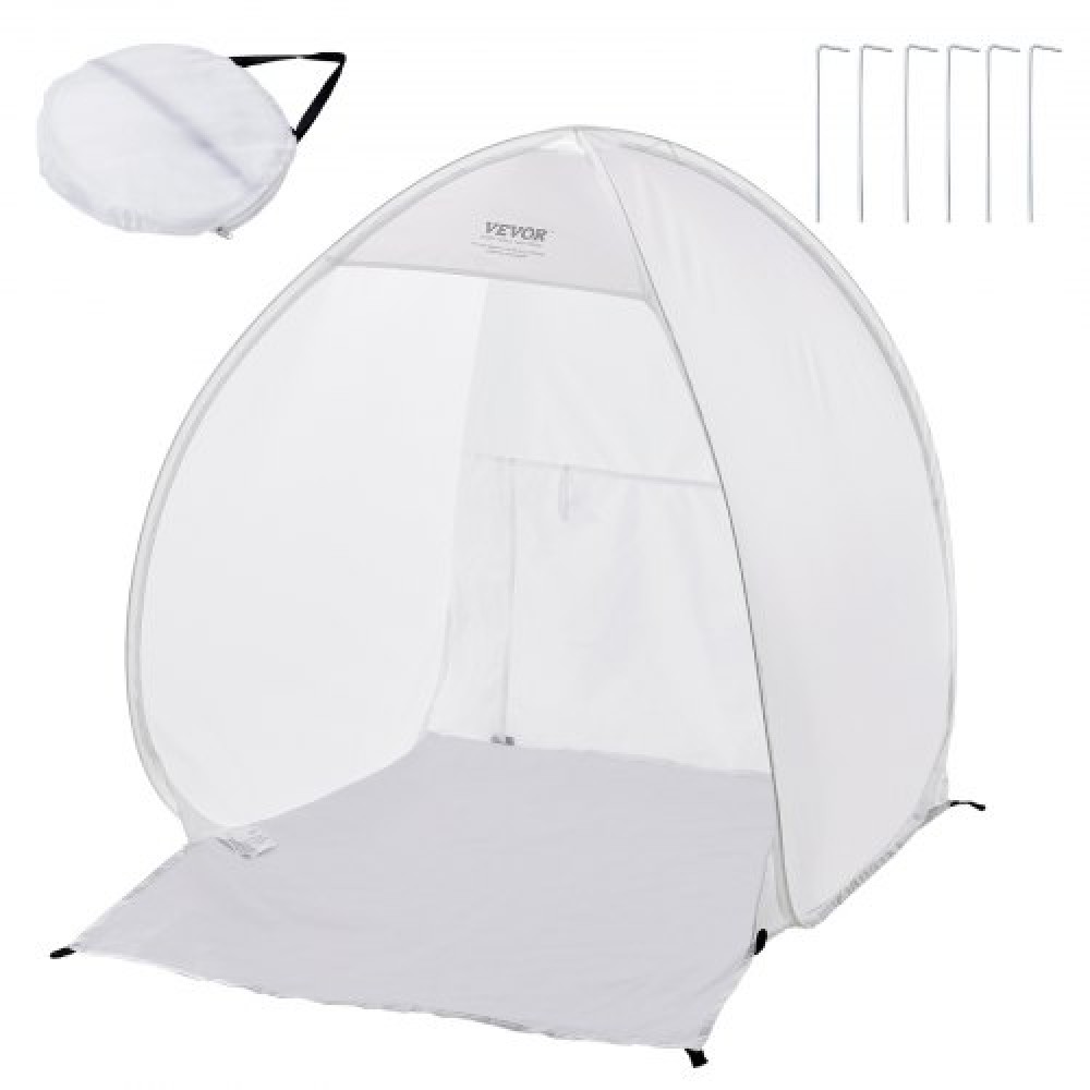 VEVOR Spray Paint Shelter Portable Spray Paint Tent Booth 101,6x88,9x101,6 cm Pop Up
