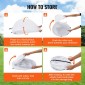 VEVOR Spray Paint Shelter Portable Spray Paint Tent Booth 101,6x88,9x101,6 cm Pop Up