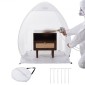 VEVOR Spray Paint Shelter Portable Spray Paint Tent Booth 101,6x88,9x101,6 cm Pop Up