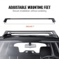 VEVOR Universal Roof Rack Crossbar Max 122,9 cm Ταιριάζει σε αυλακωτές πλαϊνές ράγες χωρίς διάκενο