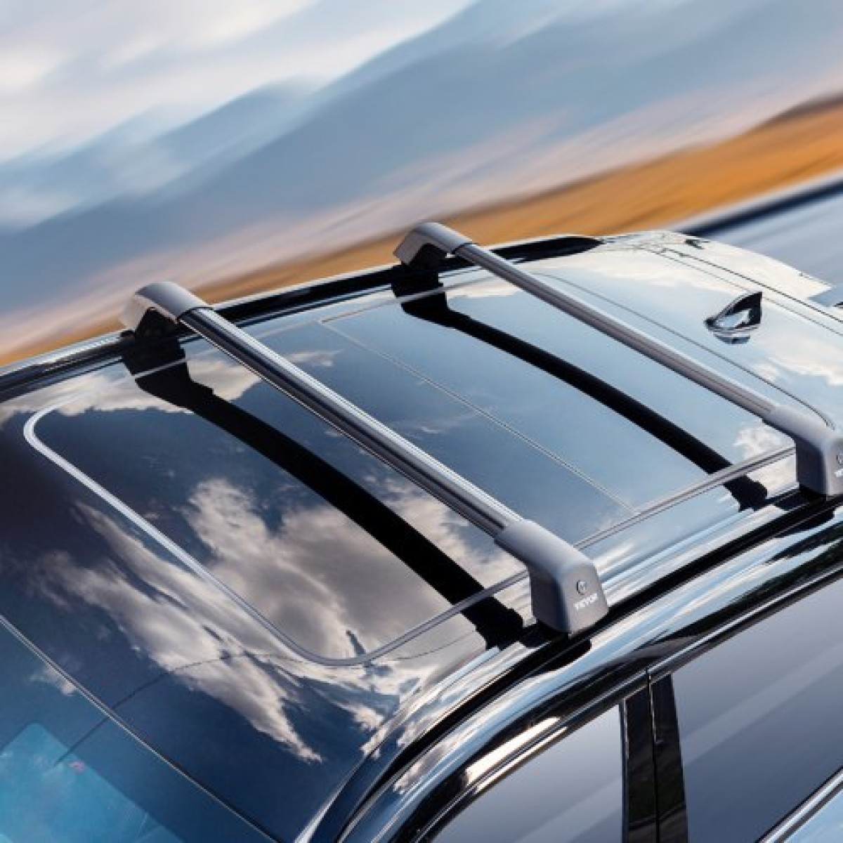 VEVOR Universal Roof Rack Crossbar Max 122,9 cm Ταιριάζει σε αυλακωτές πλαϊνές ράγες χωρίς διάκενο