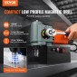 VEVOR Magnetic Drill Press, 1300W χαμηλού προφίλ Mag Drill, Φορητό Magnetic Drilling Machine με ψυκτική συσκευή και προστασία υπερφόρτωσης, Magnetic Press για εγκατάσταση εξοπλισμού, βιομηχανική