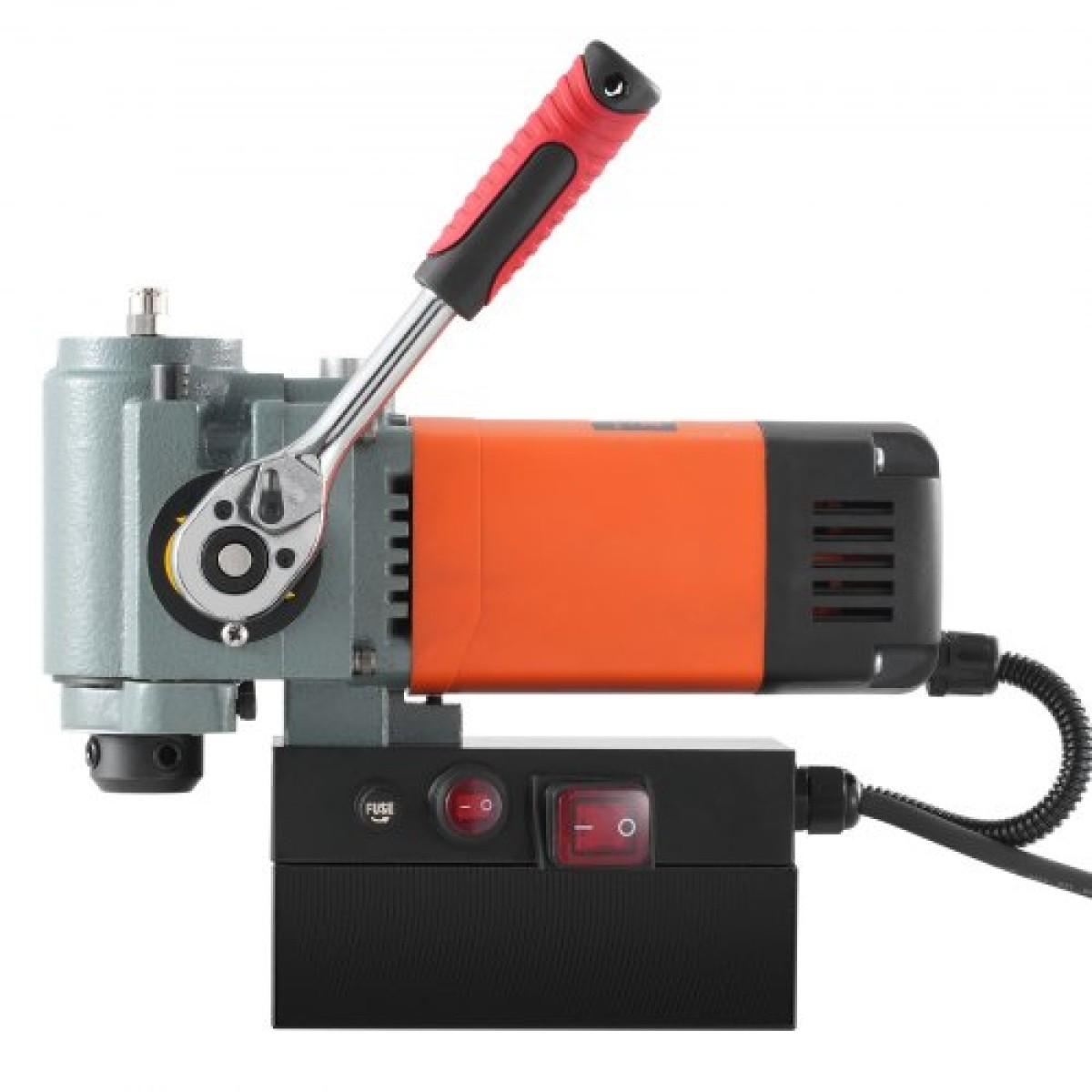 VEVOR Magnetic Drill Press, 1300W χαμηλού προφίλ Mag Drill, Φορητό Magnetic Drilling Machine με ψυκτική συσκευή και προστασία υπερφόρτωσης, Magnetic Press για εγκατάσταση εξοπλισμού, βιομηχανική