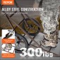 VEVOR Deer Cart, 300 LBS Capacity Folding Cart, Deer Cart Game Hauler με μεγάλους ελαστικούς τροχούς & εργονομική λαβή, βαρέως τύπου αξεσουάρ καροτσιού παιχνιδιού, βοηθητικό εξοπλισμό Dolly για κυνήγι Ψάρεμα Πεζοπορίας
