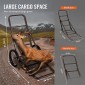 VEVOR Deer Cart, 300 LBS Capacity Folding Cart, Deer Cart Game Hauler με μεγάλους ελαστικούς τροχούς & εργονομική λαβή, βαρέως τύπου αξεσουάρ καροτσιού παιχνιδιού, βοηθητικό εξοπλισμό Dolly για κυνήγι Ψάρεμα Πεζοπορίας