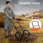 VEVOR Deer Cart, 300 LBS Capacity Folding Cart, Deer Cart Game Hauler με μεγάλους ελαστικούς τροχούς & εργονομική λαβή, βαρέως τύπου αξεσουάρ καροτσιού παιχνιδιού, βοηθητικό εξοπλισμό Dolly για κυνήγι Ψάρεμα Πεζοπορίας