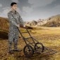 VEVOR Deer Cart, 300 LBS Capacity Folding Cart, Deer Cart Game Hauler με μεγάλους ελαστικούς τροχούς & εργονομική λαβή, βαρέως τύπου αξεσουάρ καροτσιού παιχνιδιού, βοηθητικό εξοπλισμό Dolly για κυνήγι Ψάρεμα Πεζοπορίας